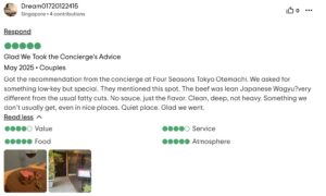 TripAdvisor五星評論